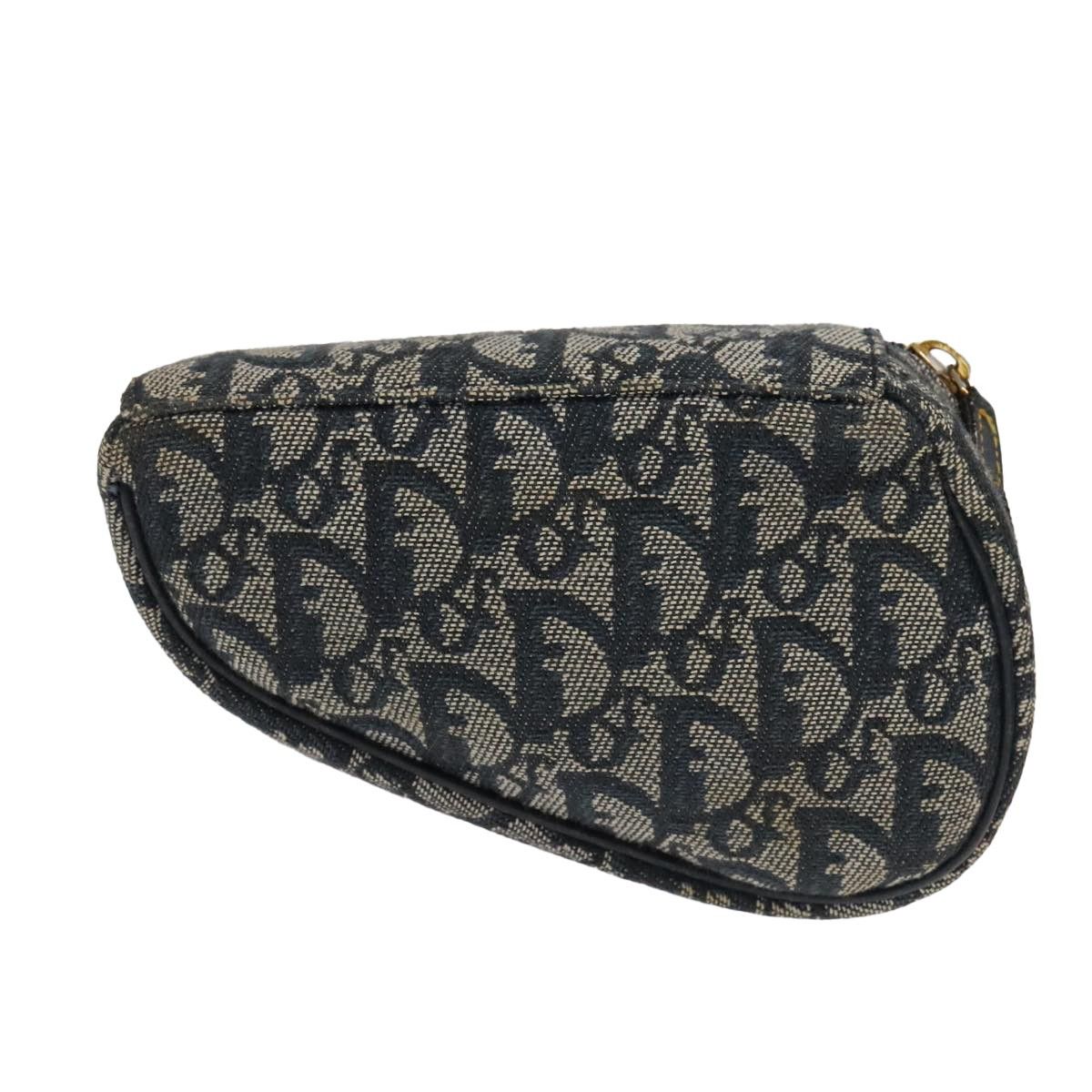 Dior Christian Dior Vintage Saddle Coin Purse Diorissimo Canvas Size ONE SIZE - 2 Thumbnail