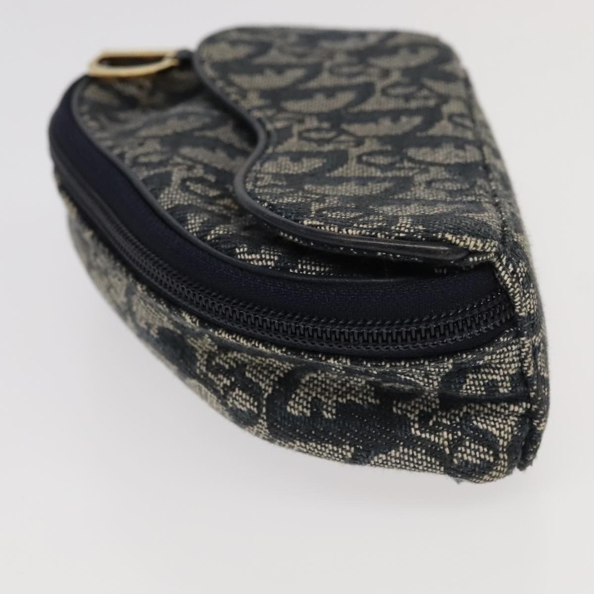 Dior Christian Dior Vintage Saddle Coin Purse Diorissimo Canvas Size ONE SIZE - 4 Thumbnail