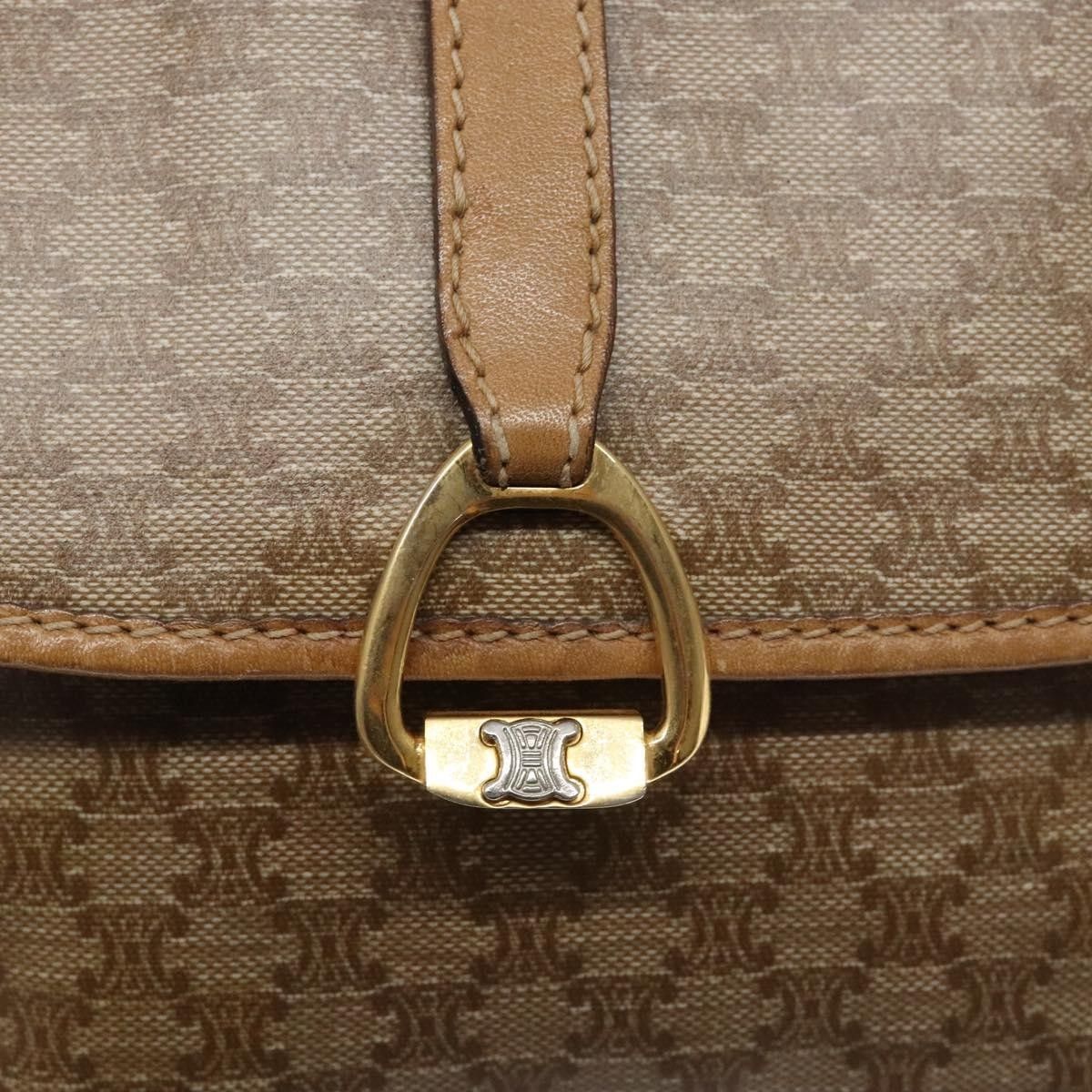 Celine Celine Macadam Shoulder Bag PVC Leather Size ONE SIZE - 13 Thumbnail