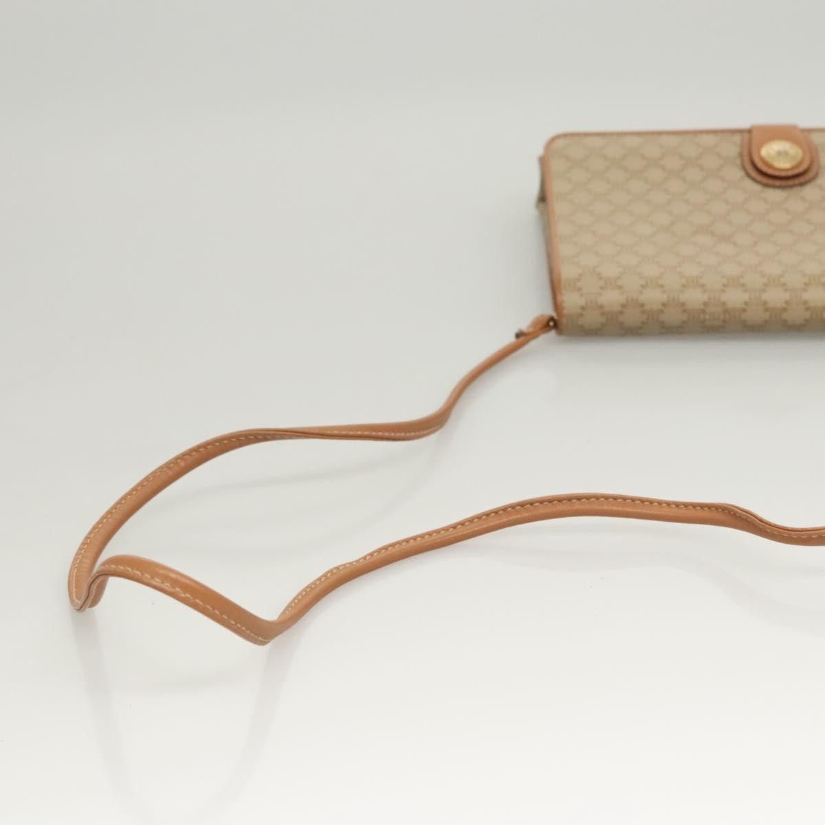 Celine Celine Vintage Macadam Shoulder Bag Canvas Size ONE SIZE - 8 Thumbnail