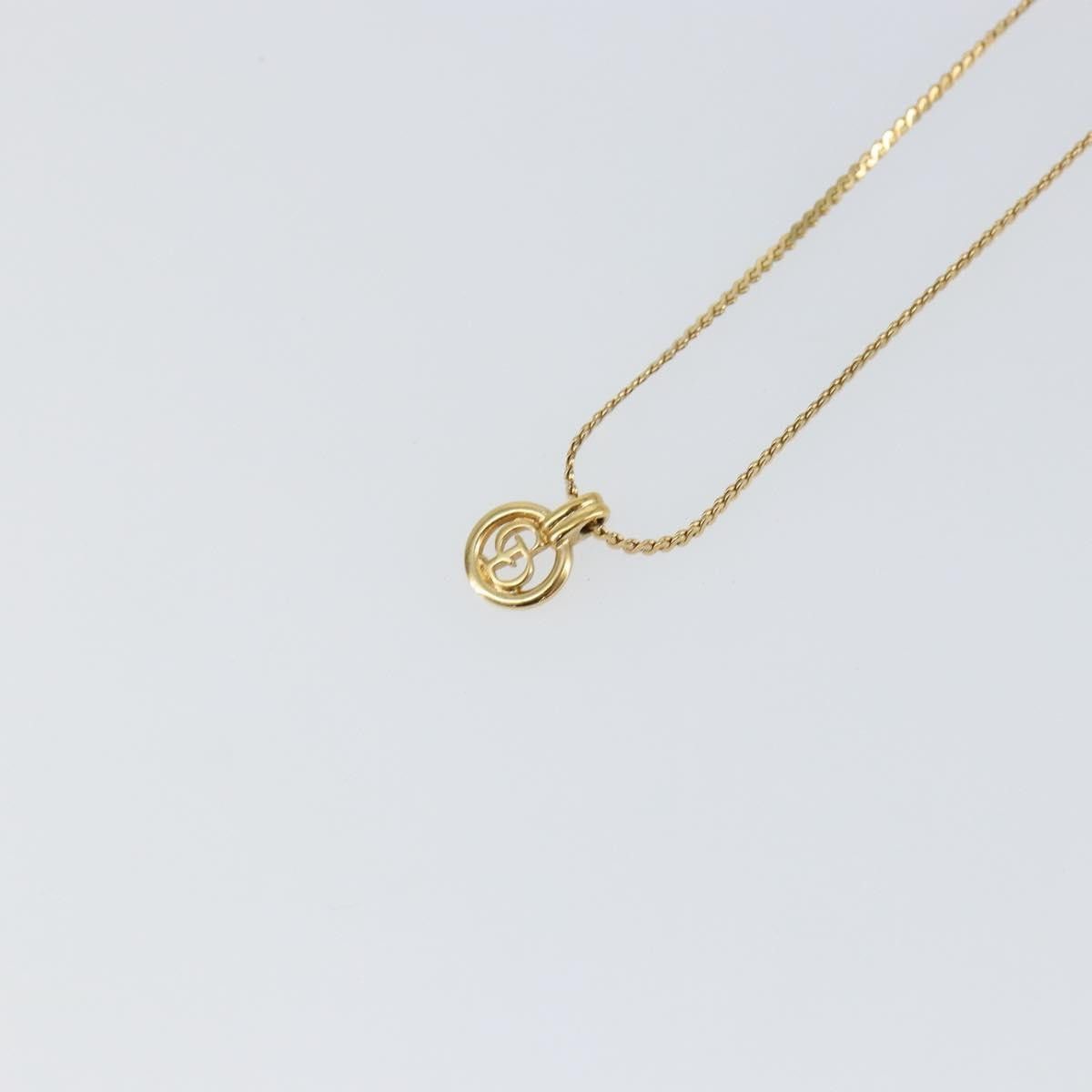 Dior Christian Dior CD Pendant Necklace Metal Size ONE SIZE - 4 Thumbnail