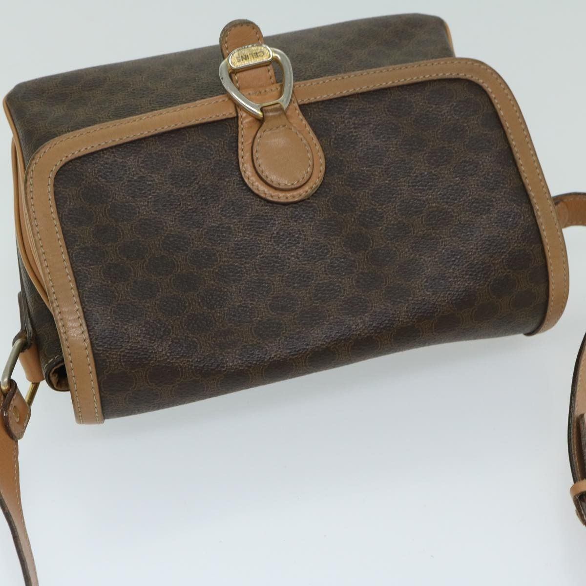 Celine Celine Macadam Shoulder Bag PVC Leather Size ONE SIZE - 14 Thumbnail
