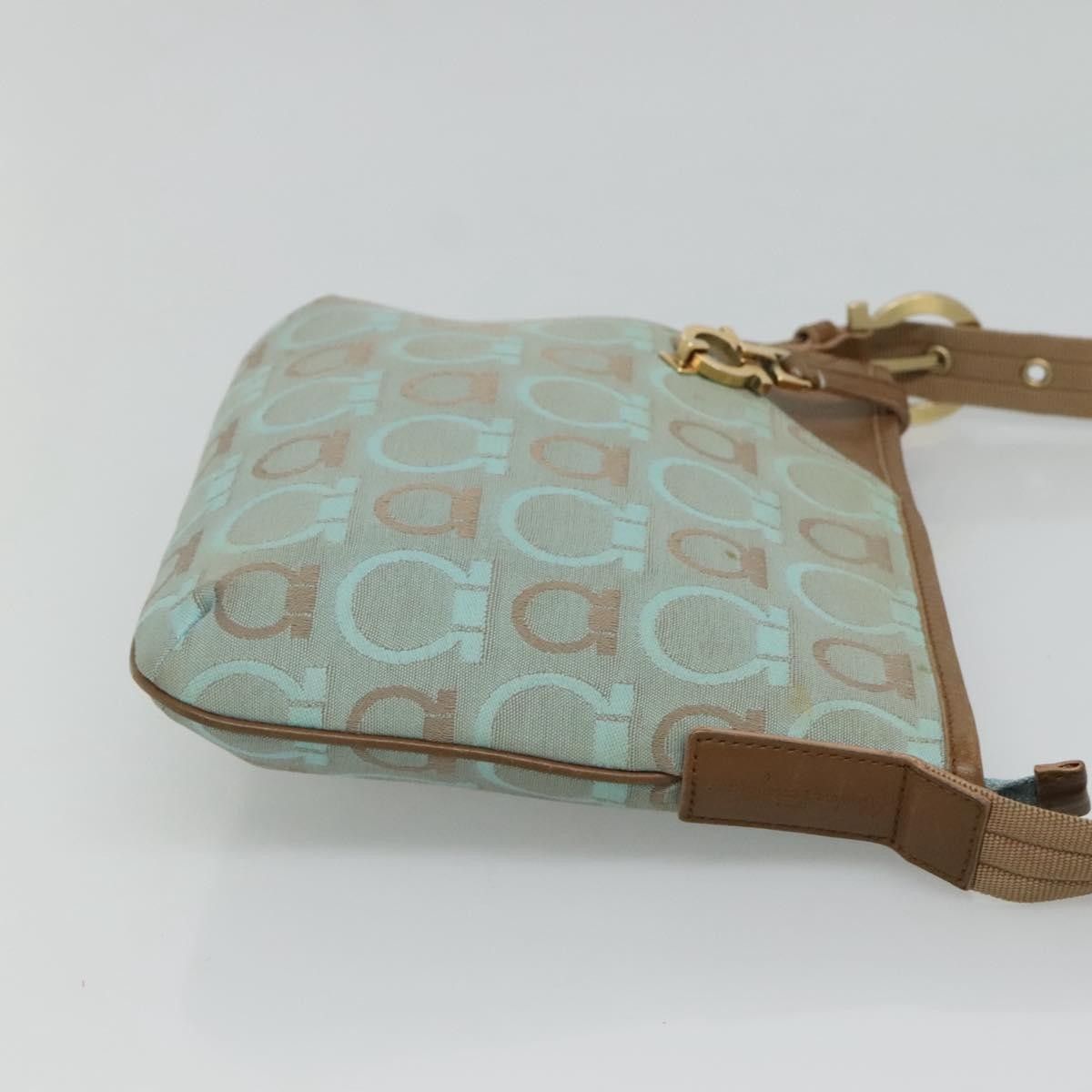 Salvatore Ferragamo Salvatore Ferragamo Gancini Shoulder Bag Canvas Size ONE SIZE - 4 Thumbnail
