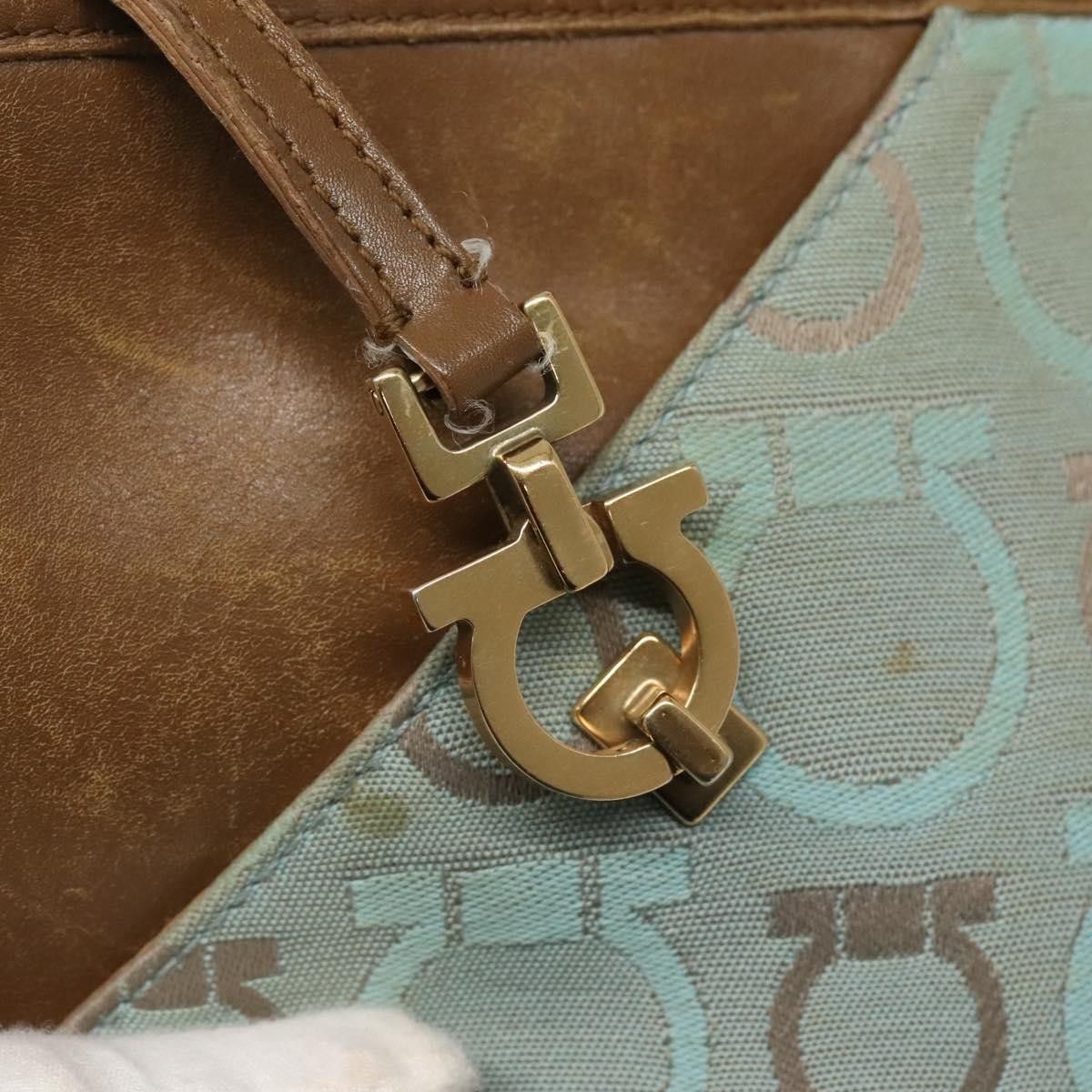 Salvatore Ferragamo Salvatore Ferragamo Gancini Shoulder Bag Canvas Size ONE SIZE - 14 Thumbnail