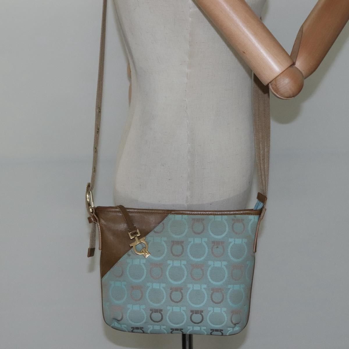 Salvatore Ferragamo Salvatore Ferragamo Gancini Shoulder Bag Canvas Size ONE SIZE - 22 Thumbnail