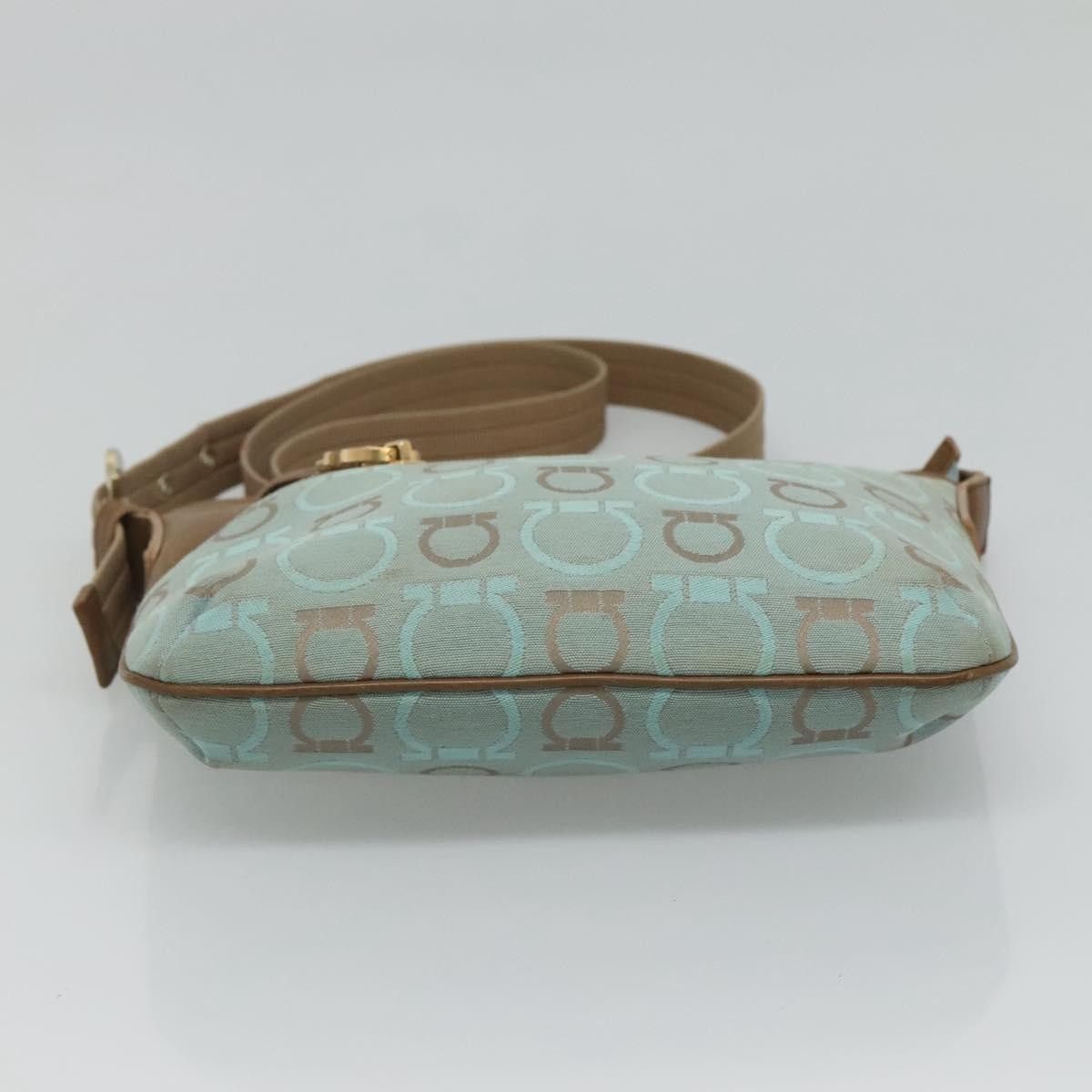 Salvatore Ferragamo Salvatore Ferragamo Gancini Shoulder Bag Canvas Size ONE SIZE - 9 Thumbnail