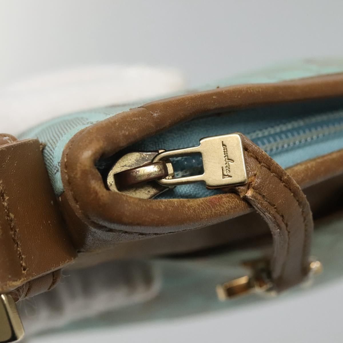 Salvatore Ferragamo Salvatore Ferragamo Gancini Shoulder Bag Canvas Size ONE SIZE - 15 Thumbnail