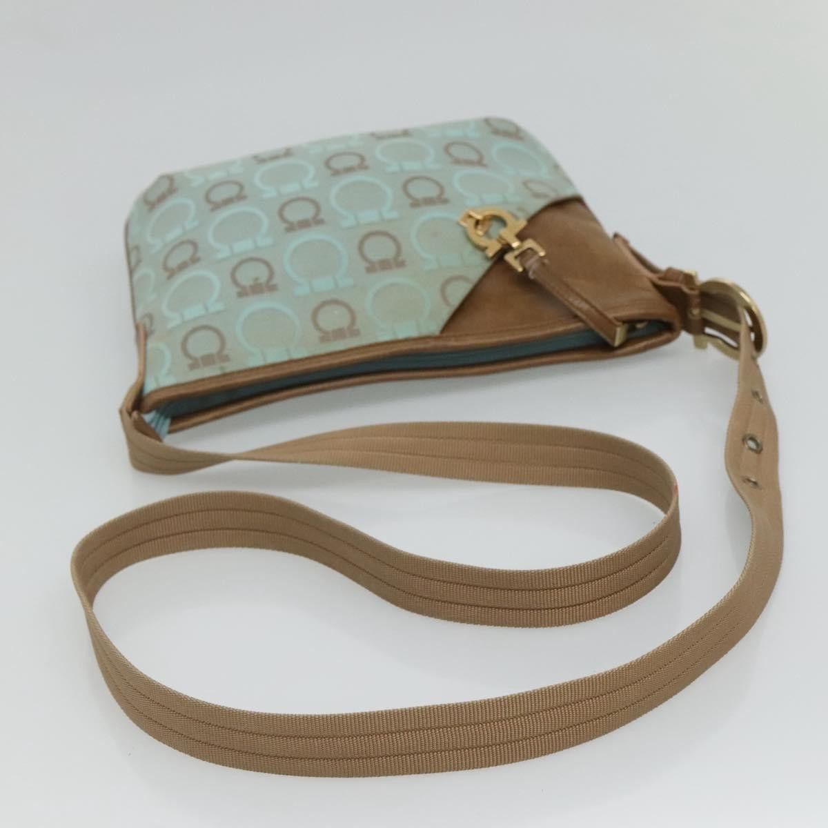 Salvatore Ferragamo Salvatore Ferragamo Gancini Shoulder Bag Canvas Size ONE SIZE - 7 Thumbnail