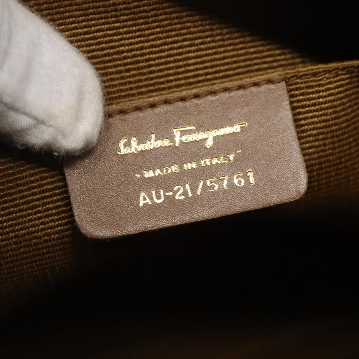 Salvatore Ferragamo Salvatore Ferragamo Gancini Shoulder Bag Canvas Size ONE SIZE - 16 Thumbnail