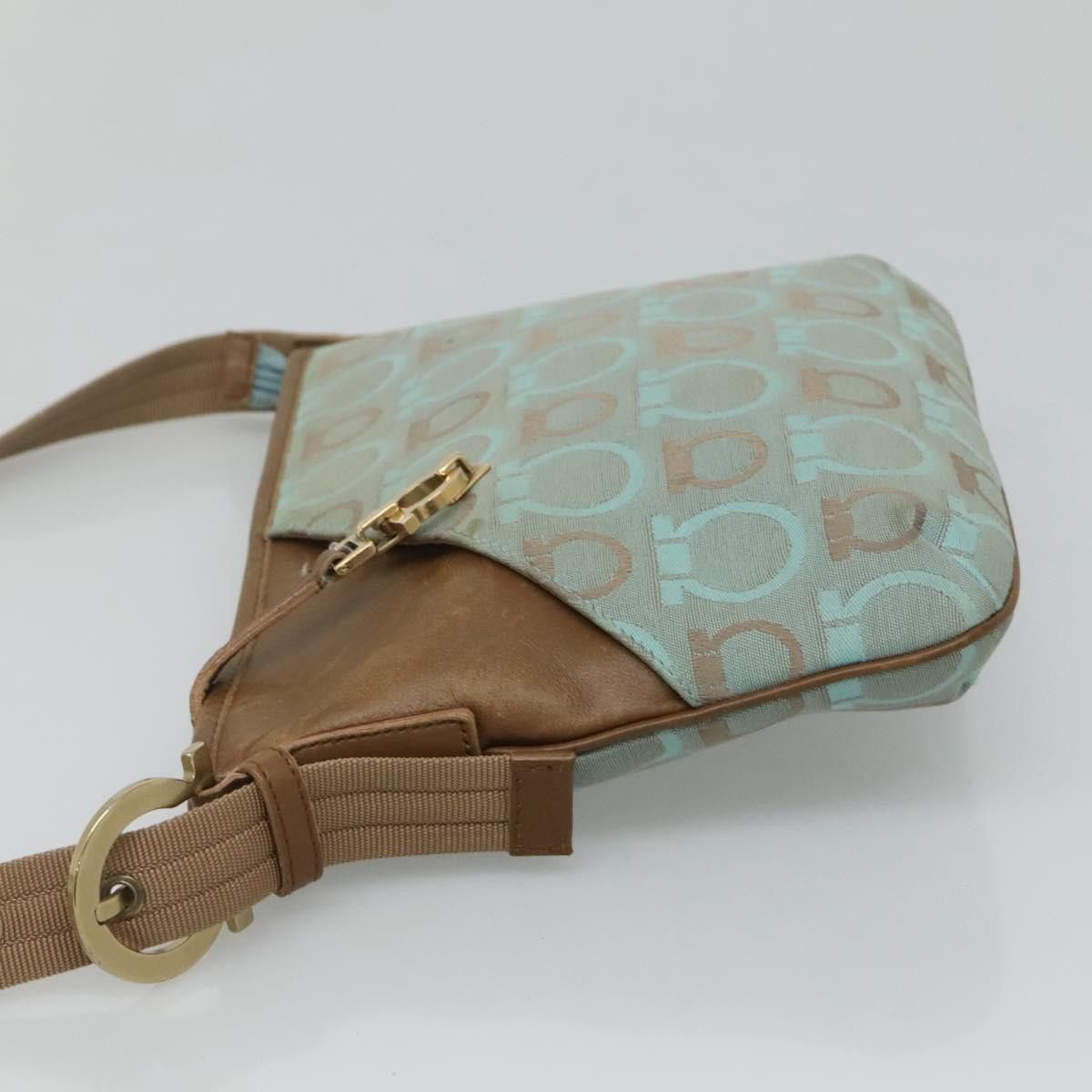Salvatore Ferragamo Salvatore Ferragamo Gancini Shoulder Bag Canvas Size ONE SIZE - 5 Thumbnail
