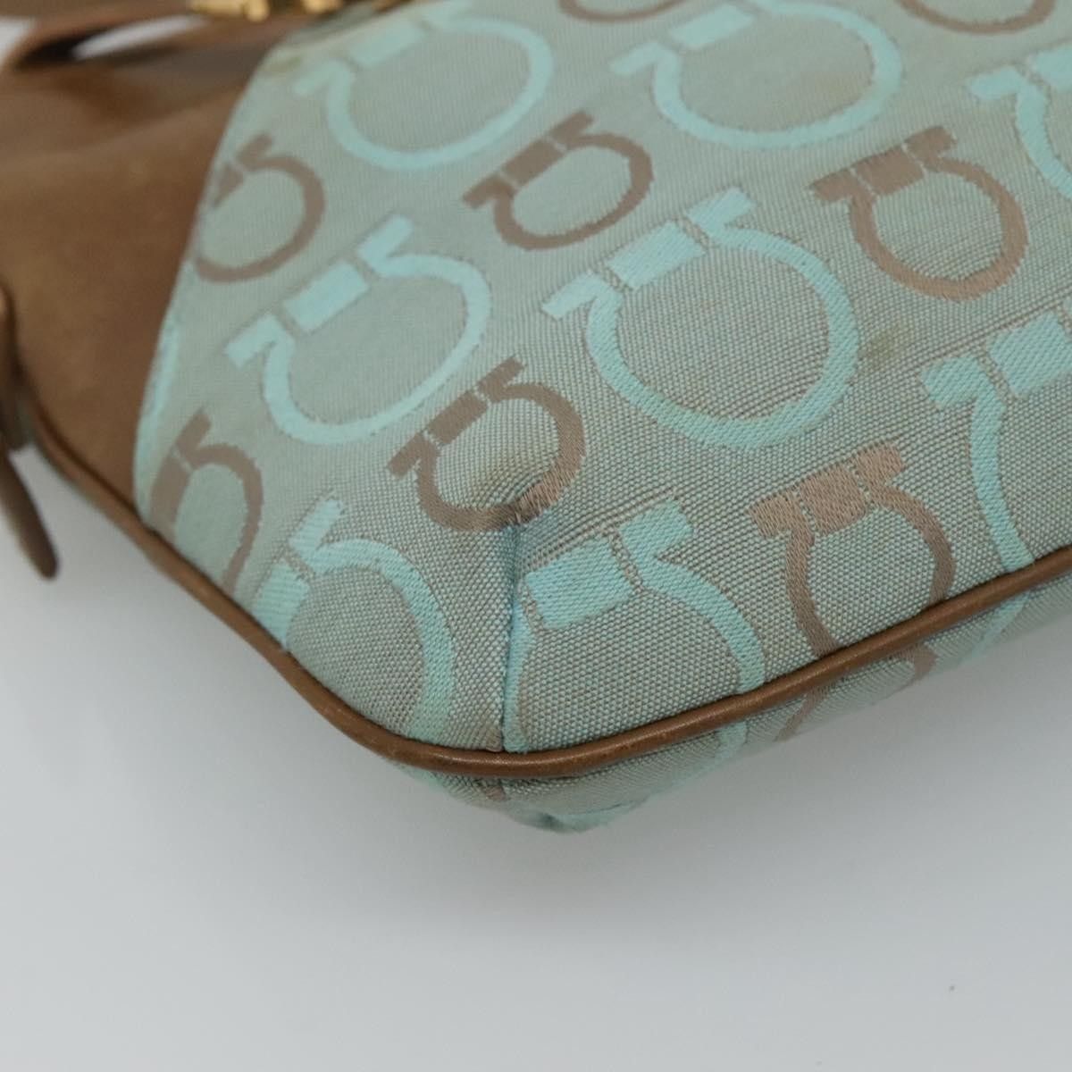 Salvatore Ferragamo Salvatore Ferragamo Gancini Shoulder Bag Canvas Size ONE SIZE - 11 Thumbnail