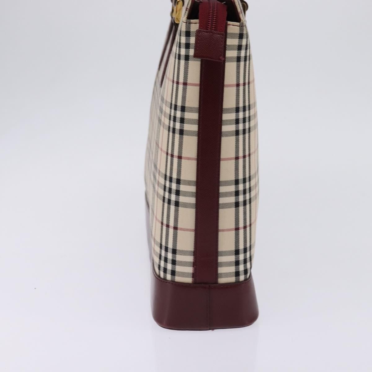 Burberry Burberry Nova Check Tote canvas check pattern Size ONE SIZE - 4 Thumbnail