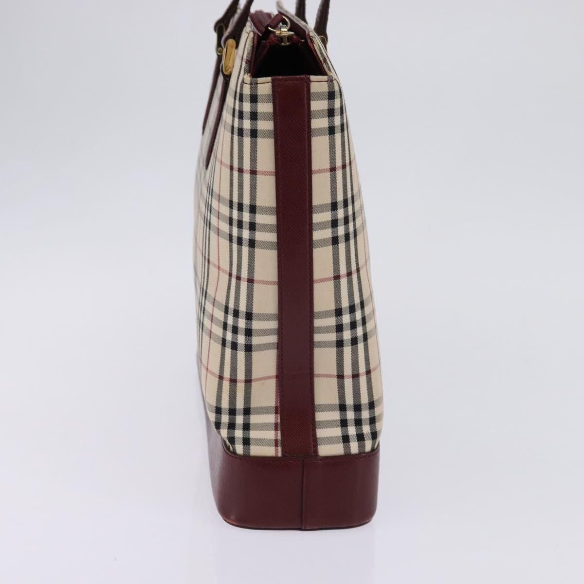 Burberry Burberry Nova Check Tote canvas check pattern Size ONE SIZE - 3 Thumbnail