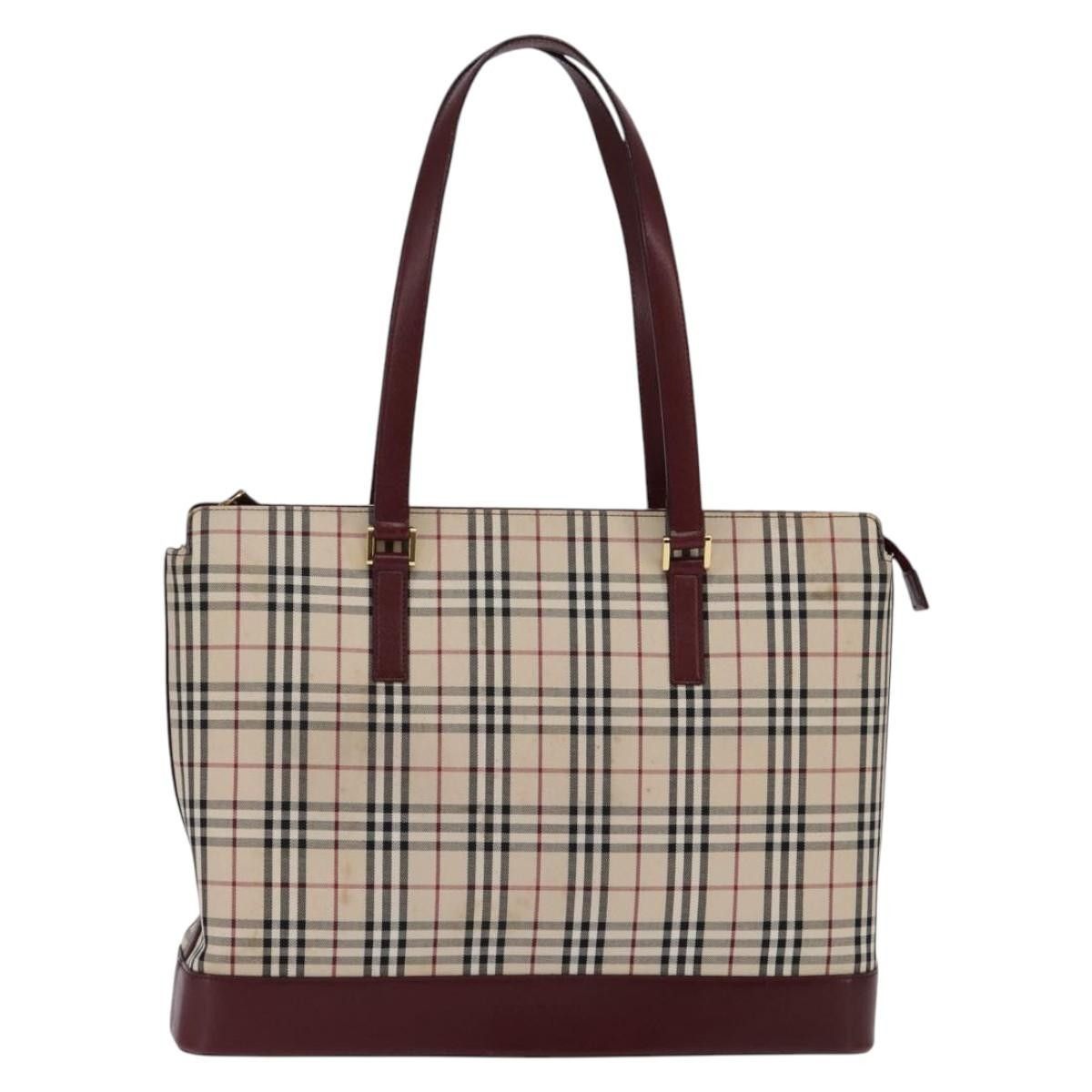 Burberry Burberry Nova Check Tote canvas check pattern Size ONE SIZE - 18 Thumbnail
