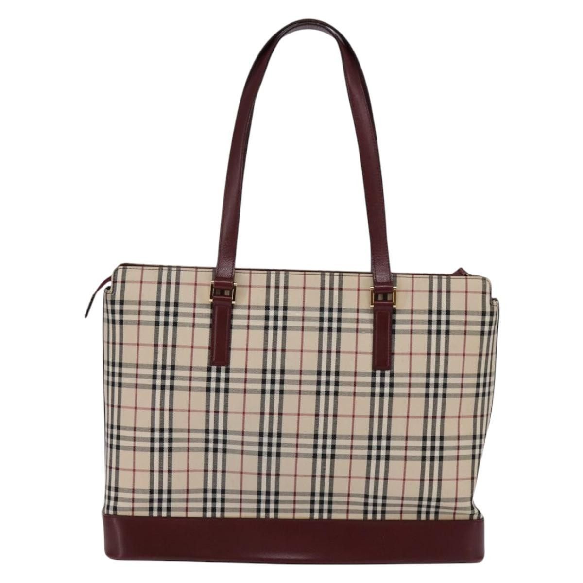 Burberry Burberry Nova Check Tote canvas check pattern Size ONE SIZE - 2 Thumbnail