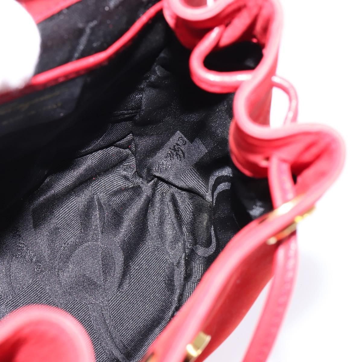 Salvatore Ferragamo Salvatore Ferragamo Gancini Flap Drawstring Backpack Leather Size ONE SIZE - 19 Thumbnail