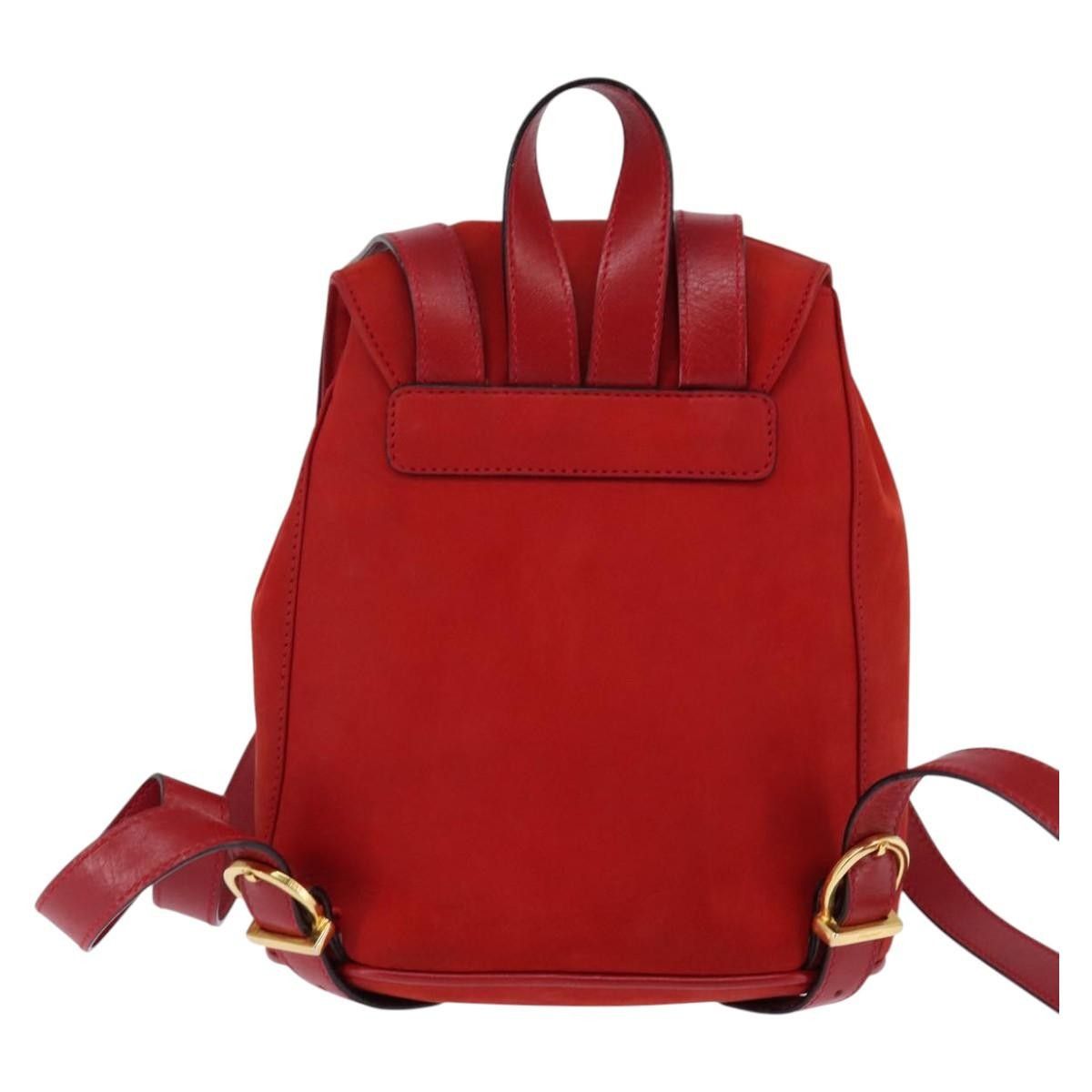 Salvatore Ferragamo Salvatore Ferragamo Gancini Flap Drawstring Backpack Leather Size ONE SIZE - 2 Thumbnail