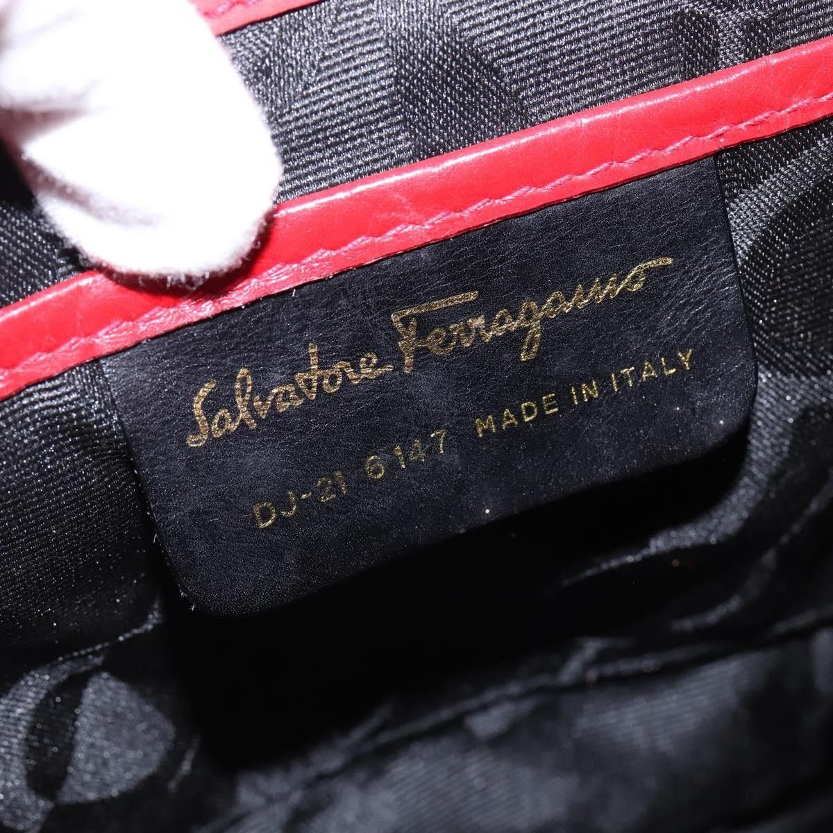 Salvatore Ferragamo Salvatore Ferragamo Gancini Flap Drawstring Backpack Leather Size ONE SIZE - 6 Thumbnail