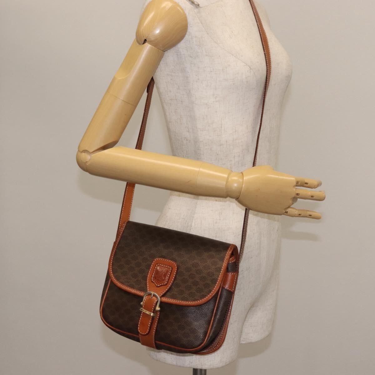 Celine Celine Macadam Shoulder Bag PVC Leather Size ONE SIZE - 14 Thumbnail