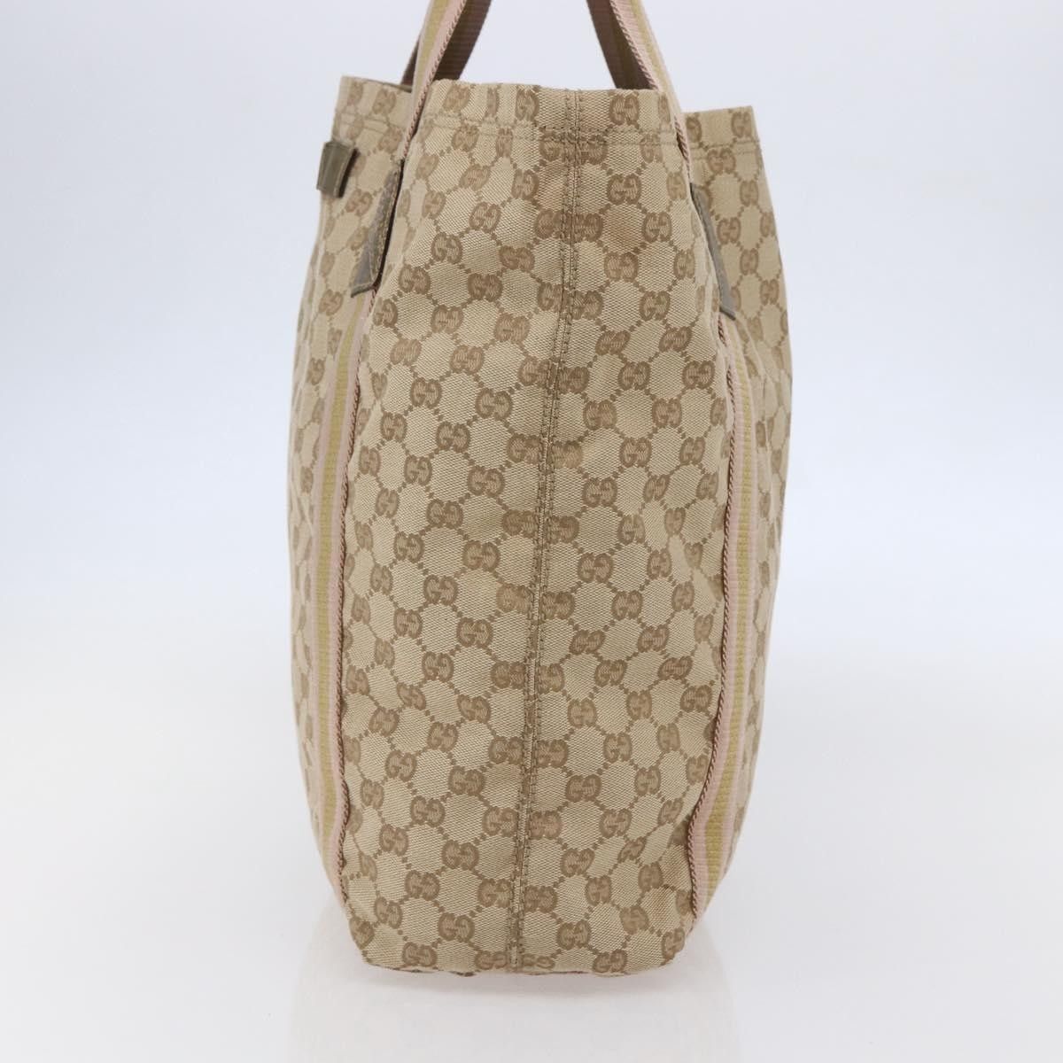 Gucci Gucci Original Web Tote GG Canvas Size ONE SIZE - 4 Thumbnail