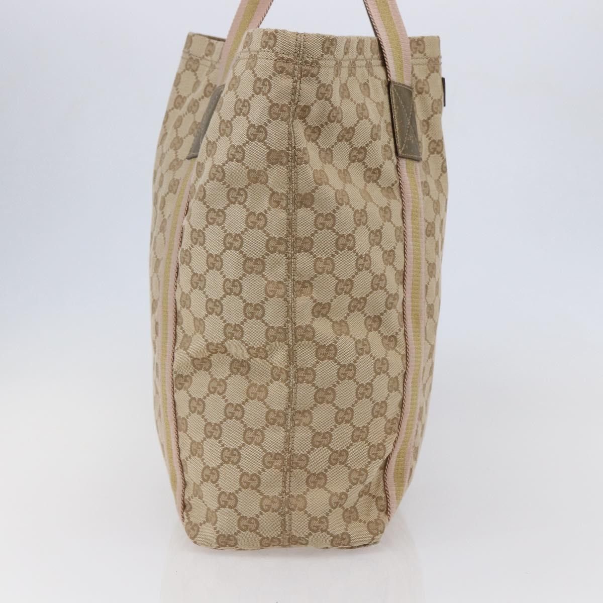 Gucci Gucci Original Web Tote GG Canvas Size ONE SIZE - 3 Thumbnail