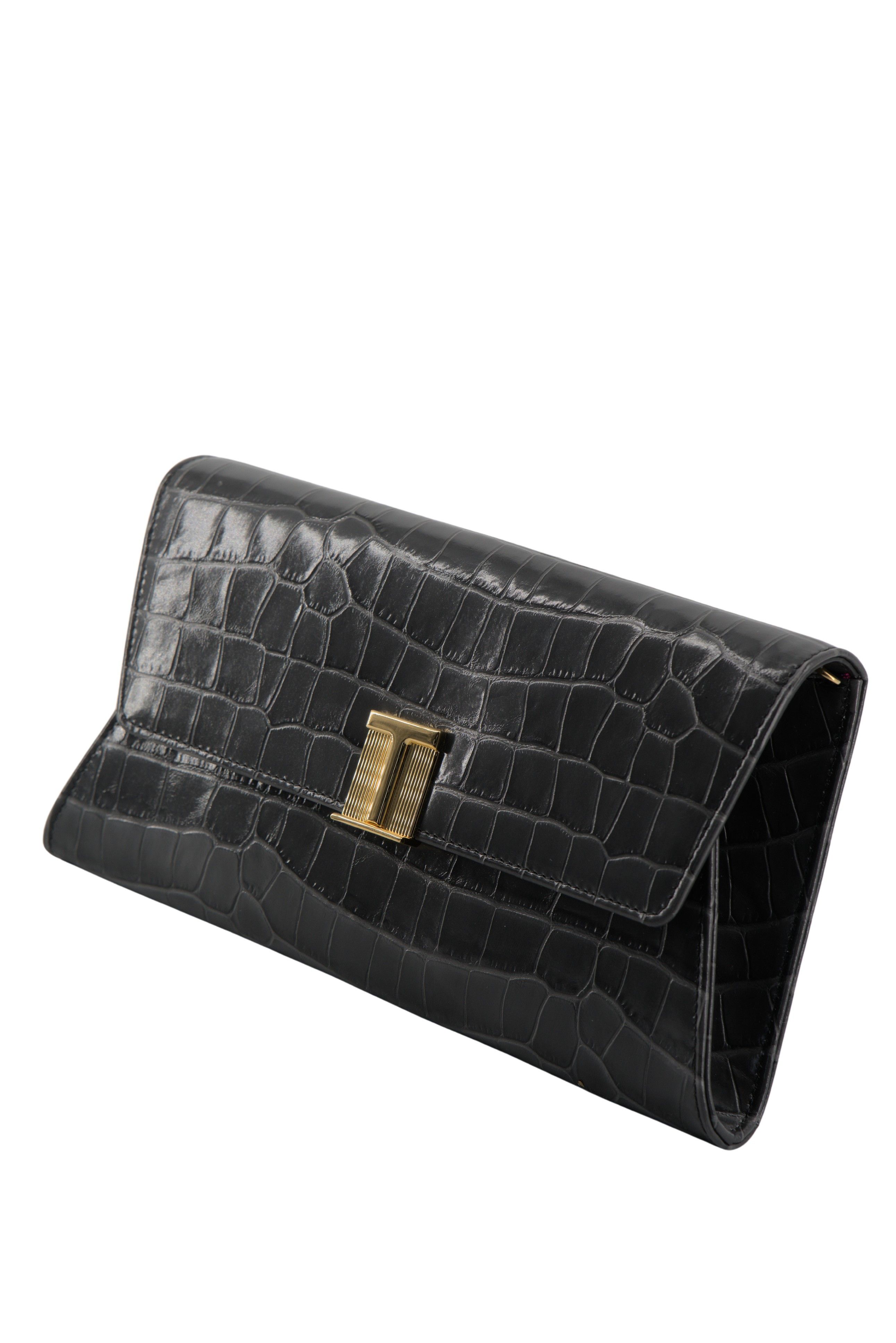 Tom Ford Tom Ford Flap Clutch Crocodile Size ONE SIZE - 6 Thumbnail