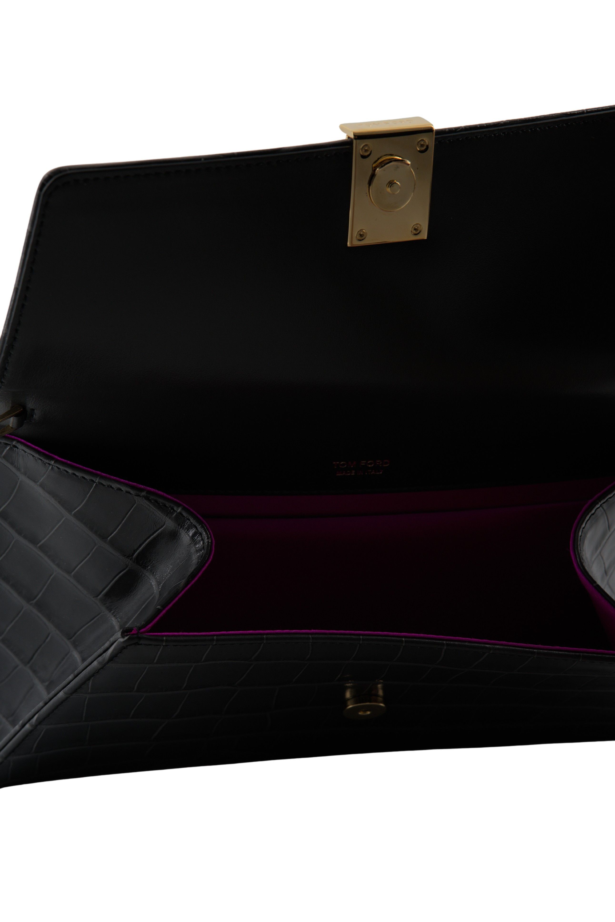 Tom Ford Tom Ford Flap Clutch Crocodile Size ONE SIZE - 4 Thumbnail