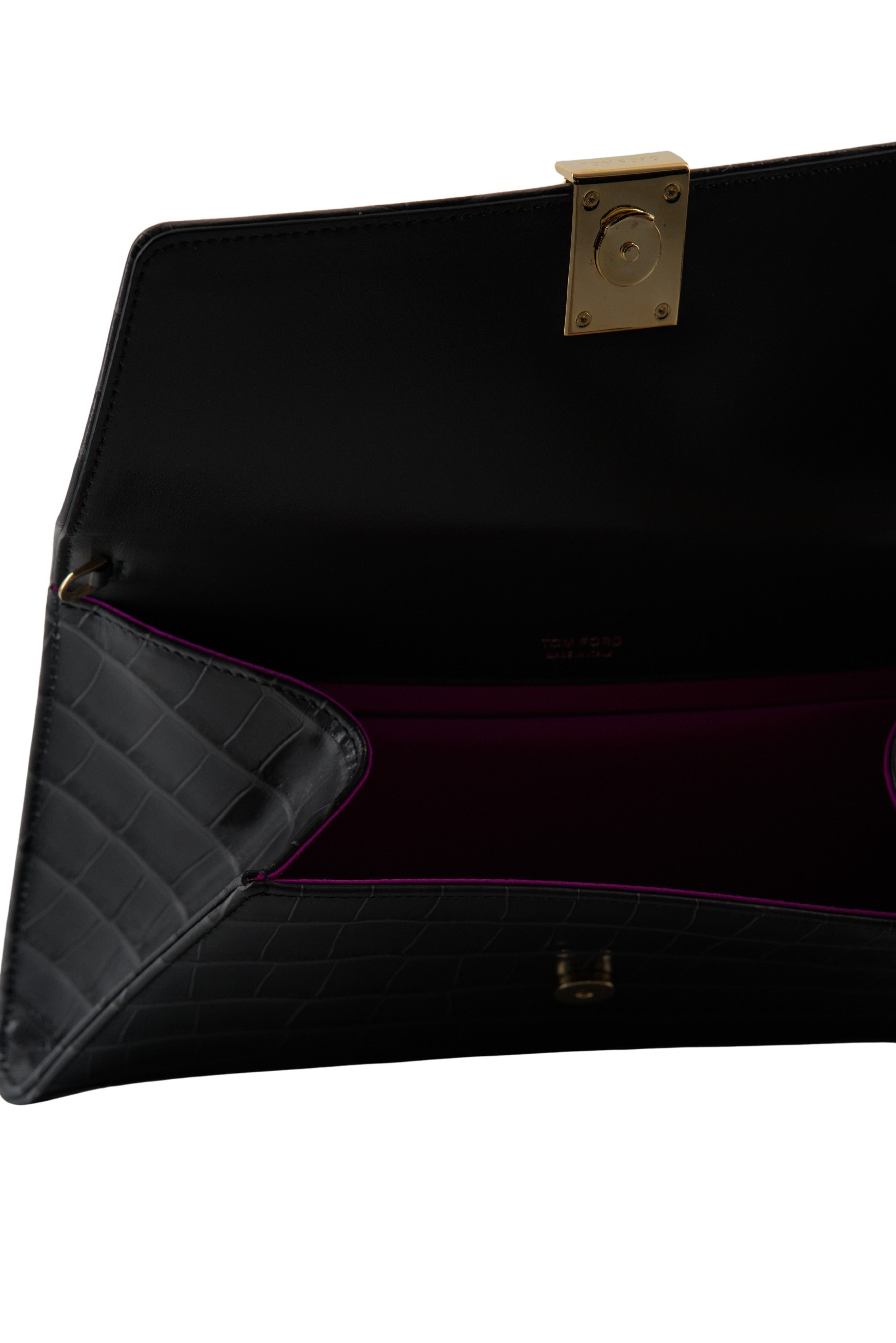 Tom Ford Tom Ford Flap Clutch Crocodile Size ONE SIZE - 5 Thumbnail