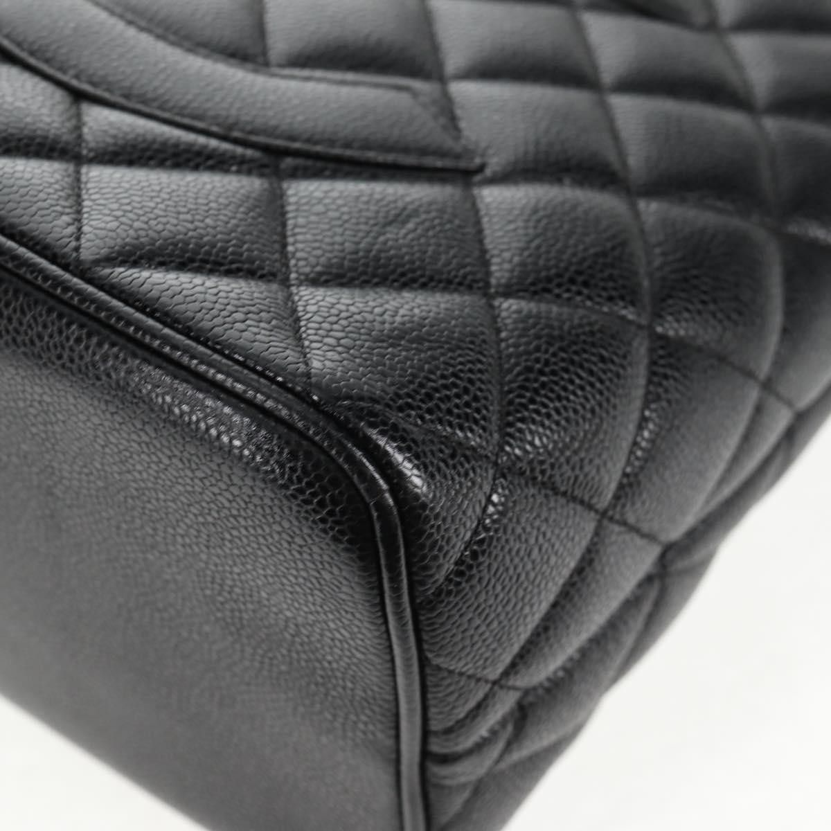 Chanel Medallion Tote Quilted Caviar