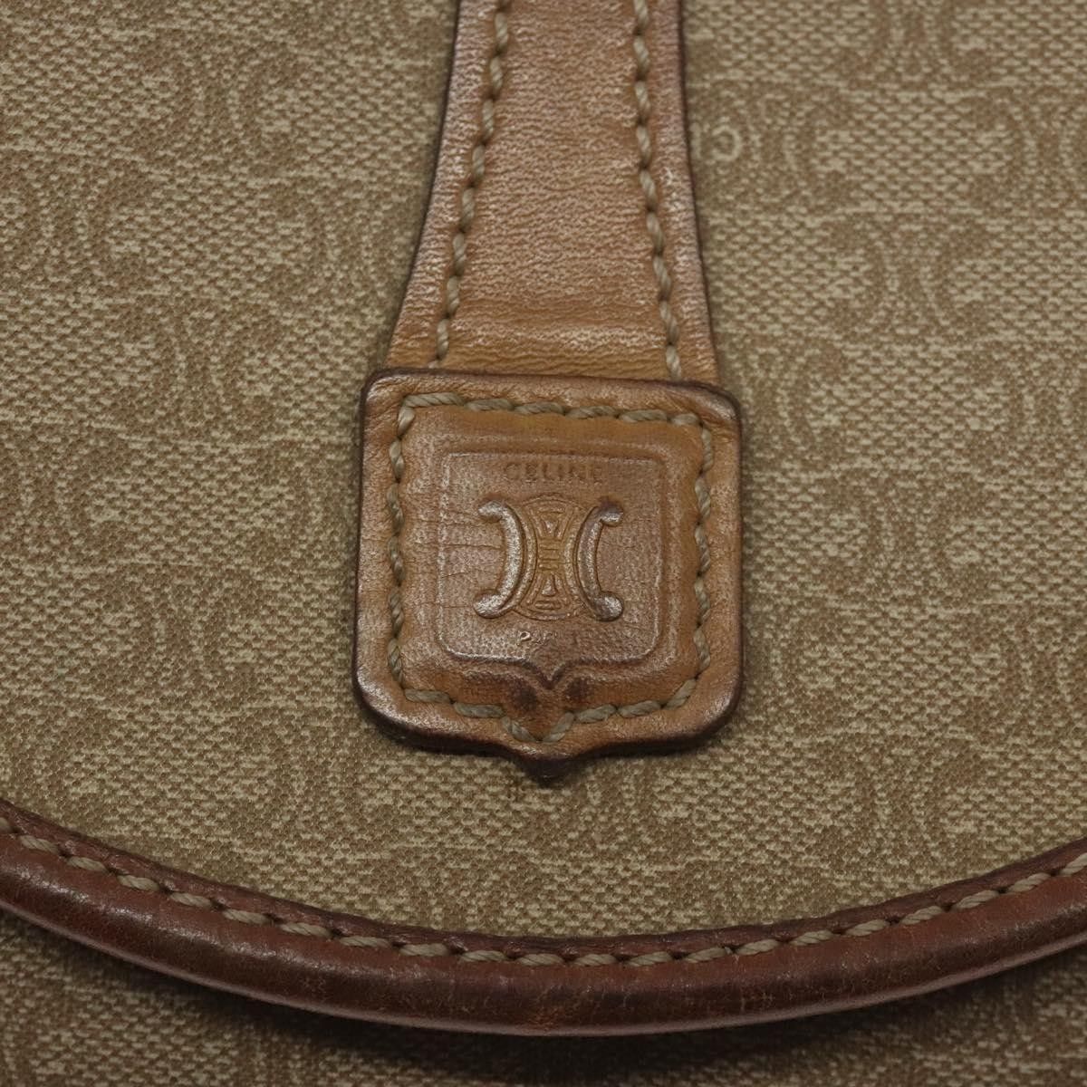 Celine Celine Vintage Macadam Shoulder Bag Canvas Size ONE SIZE - 19 Thumbnail