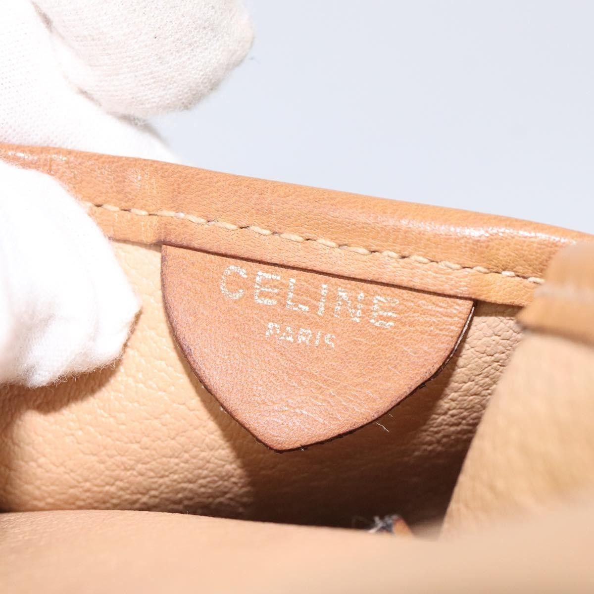 Celine Celine Vintage Macadam Shoulder Bag Canvas Size ONE SIZE - 6 Thumbnail