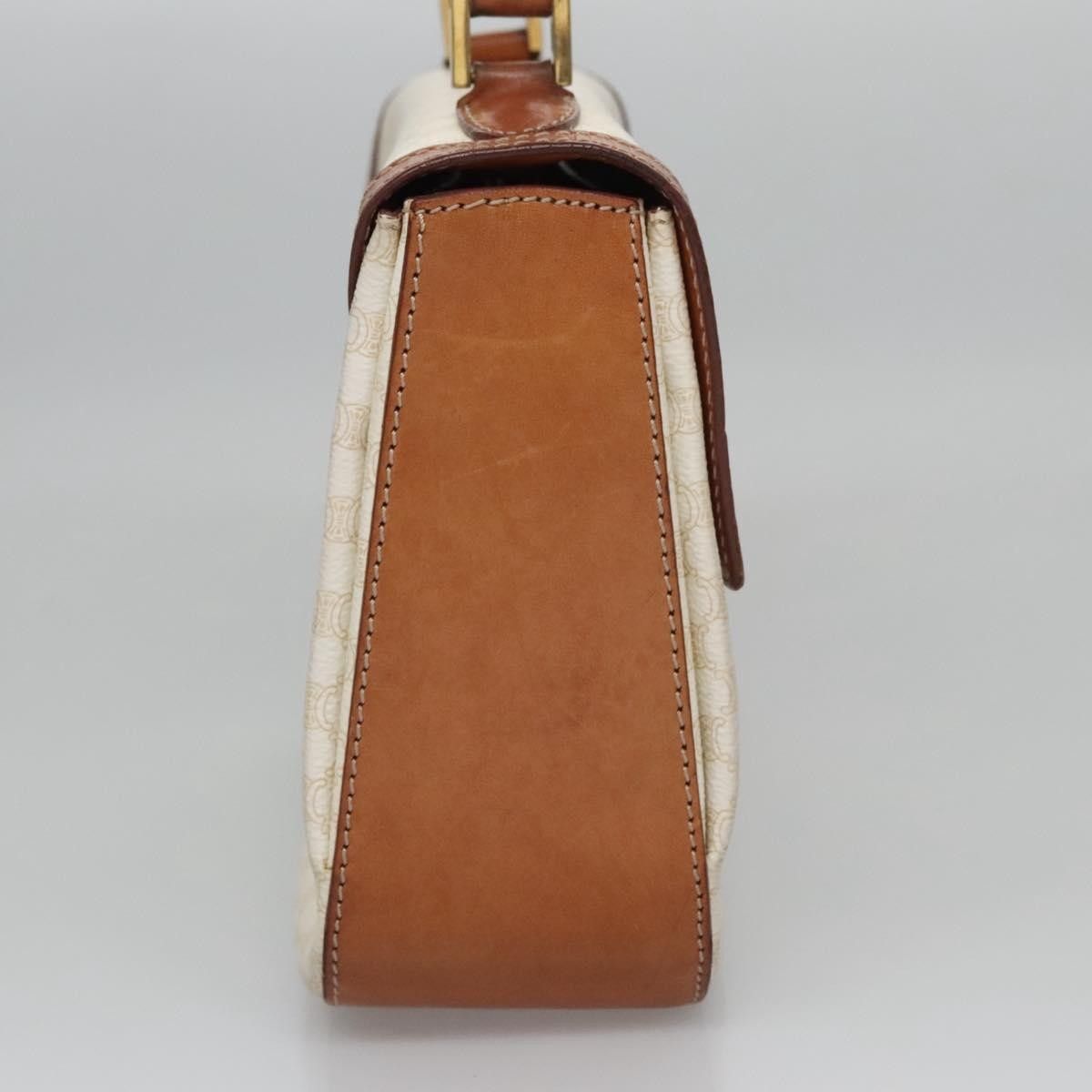 Celine Celine Vintage Convertible Top Handle Bag Macadam Coated Canvas Size ONE SIZE - 4 Thumbnail