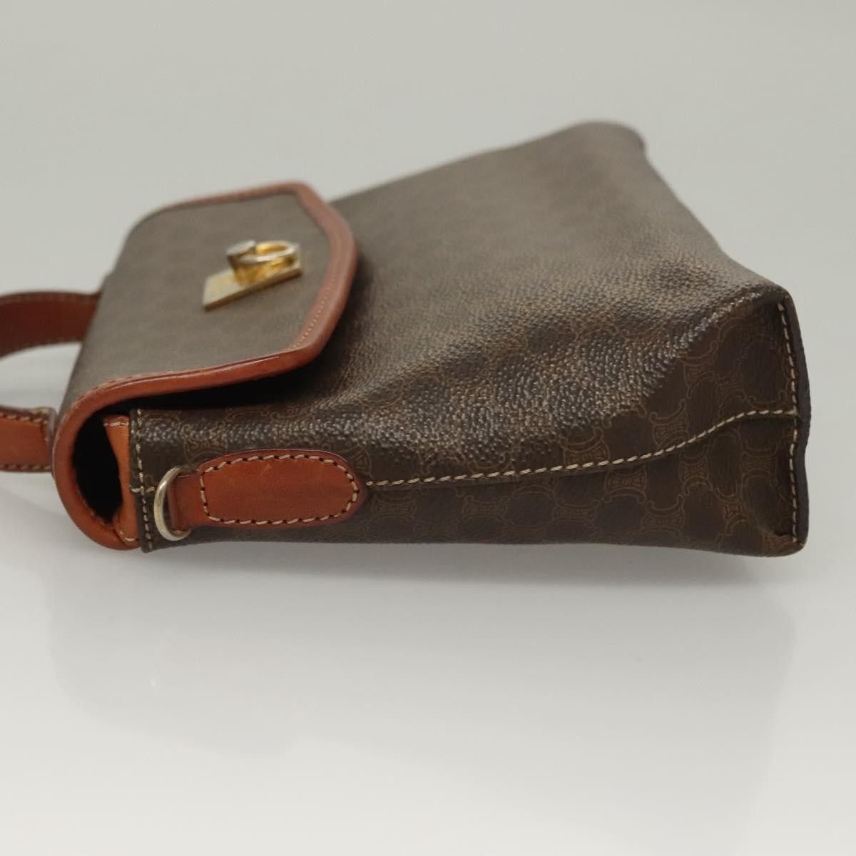 Celine Celine Triomphe vintage handbag Macadam canvas Size ONE SIZE - 4 Thumbnail