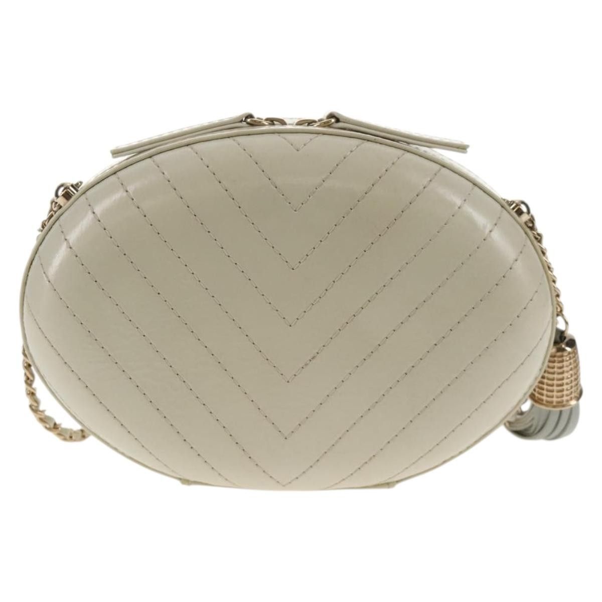 Chanel Chanel La Pausa Evening Bag Chevron Lambskin with Applique Size ONE SIZE - 2 Thumbnail