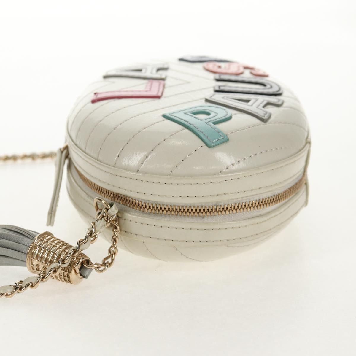 Chanel Chanel La Pausa Evening Bag Chevron Lambskin with Applique Size ONE SIZE - 3 Thumbnail