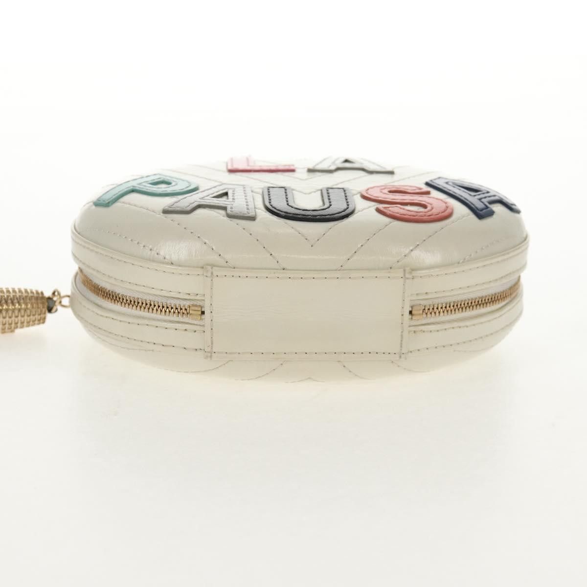 Chanel Chanel La Pausa Evening Bag Chevron Lambskin with Applique Size ONE SIZE - 15 Thumbnail