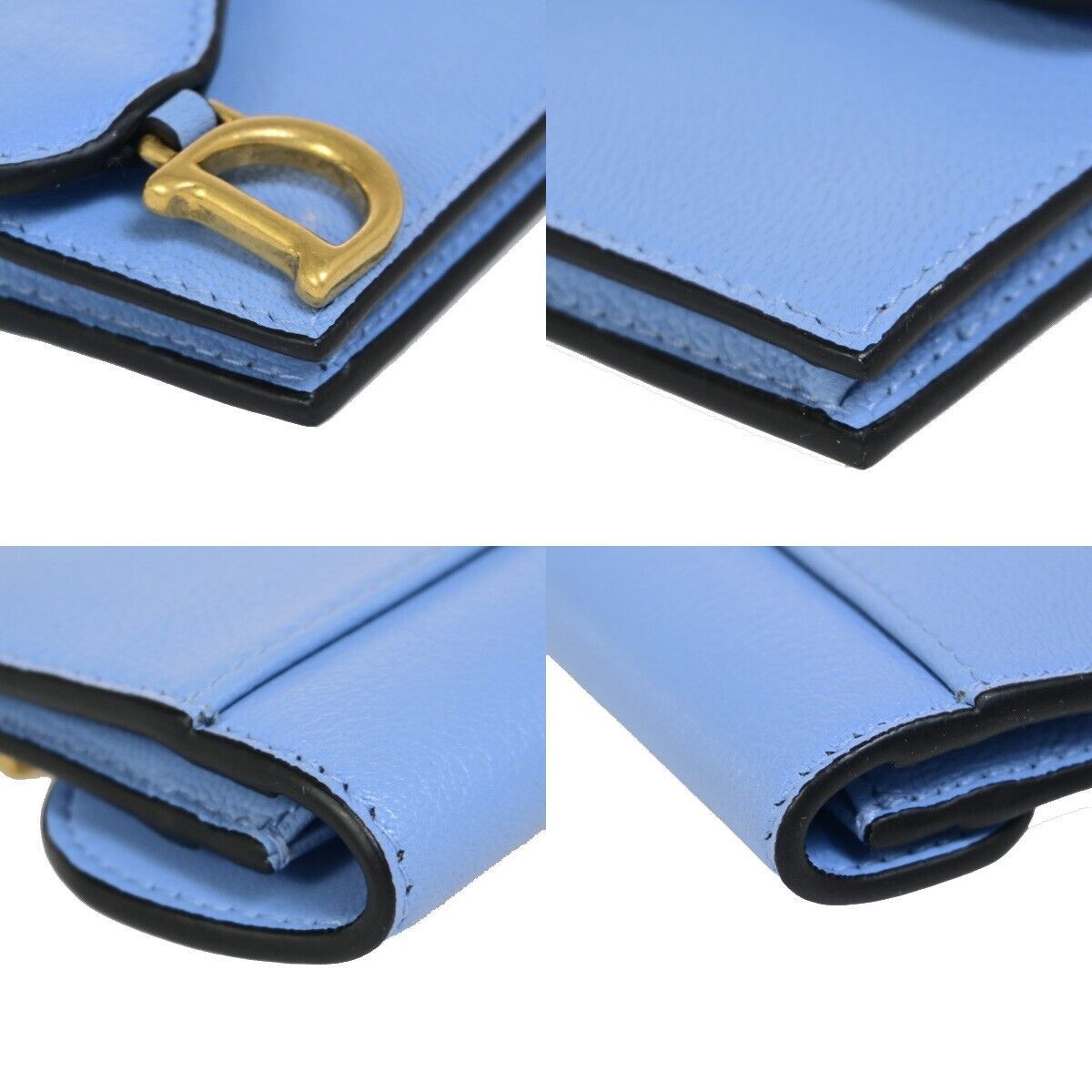 Christian Dior Saddle Handbag Leather