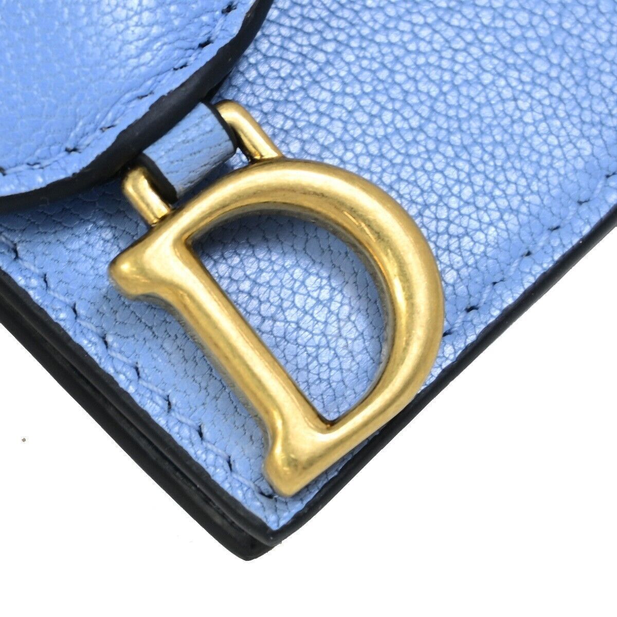 Christian Dior Saddle Handbag Leather