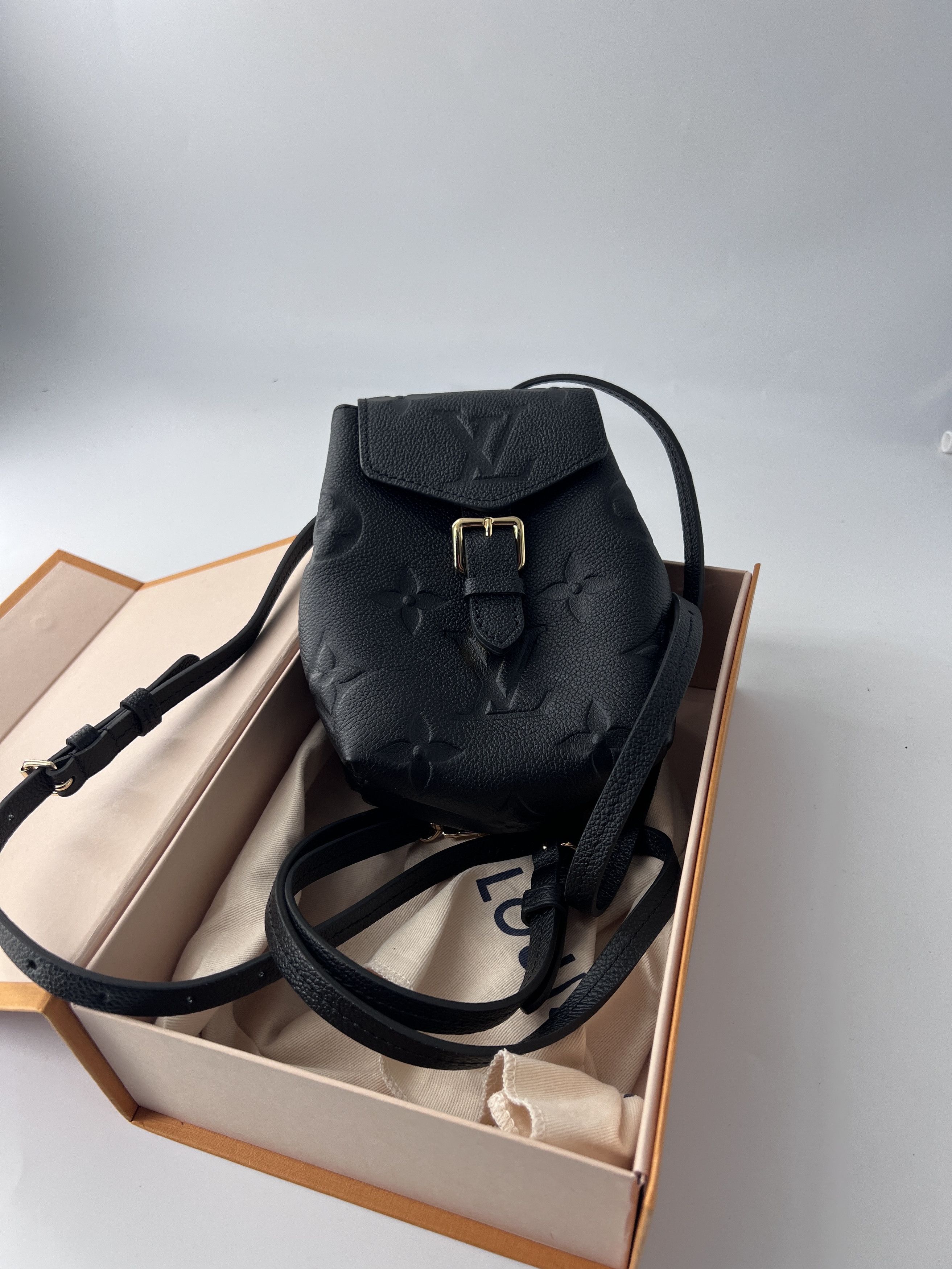 Louis Vuitton Louis Vuitton Tiny Backpack Monogram Empreinte Giant Size ONE SIZE - 5 Thumbnail