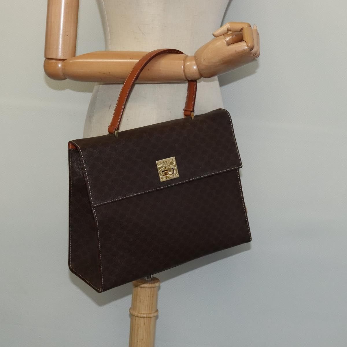 Celine Celine Triomphe vintage handbag Macadam canvas Size ONE SIZE - 14 Thumbnail