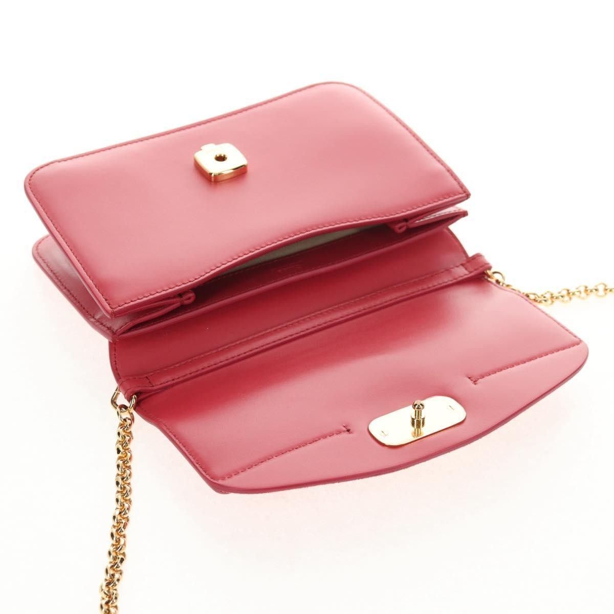 Chloe Chloe C Chain Clutch Leather Size ONE SIZE - 18 Thumbnail