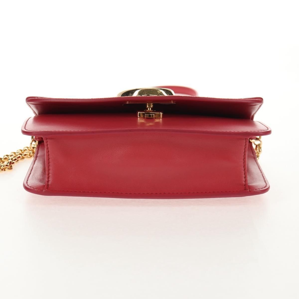 Chloe Chloe C Chain Clutch Leather Size ONE SIZE - 16 Thumbnail