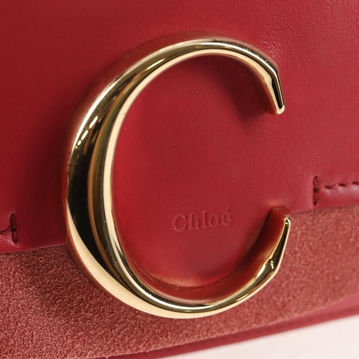 Chloe Chloe C Chain Clutch Leather Size ONE SIZE - 13 Thumbnail