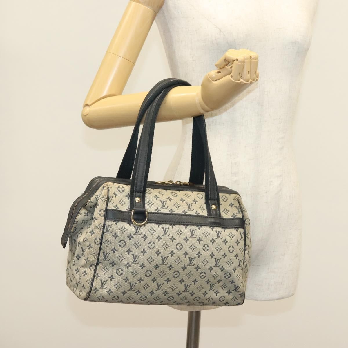 Louis Vuitton Louis Vuitton Josephine Handbag Mini Lin Size ONE SIZE - 14 Thumbnail
