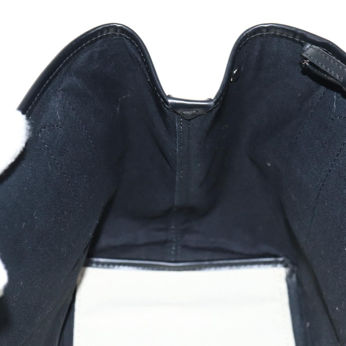 Balenciaga Balenciaga Navy Cabas Canvas with Leather Size ONE SIZE - 22 Thumbnail