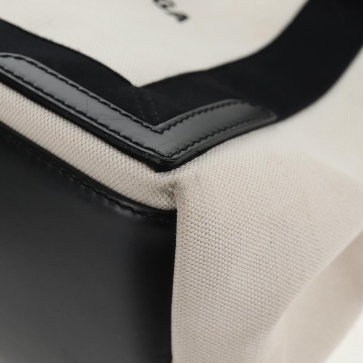 Balenciaga Balenciaga Navy Cabas Canvas with Leather Size ONE SIZE - 12 Thumbnail