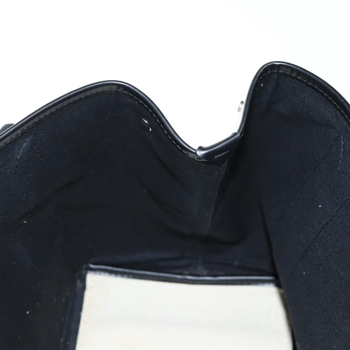 Balenciaga Balenciaga Navy Cabas Canvas with Leather Size ONE SIZE - 21 Thumbnail