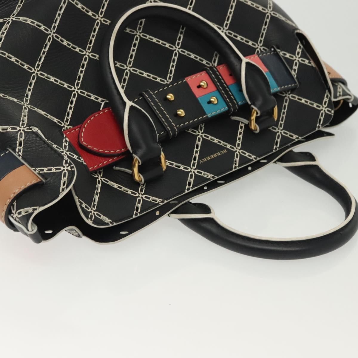 Burberry Burberry Belt Tote Perforated Leather Size ONE SIZE - 16 Thumbnail