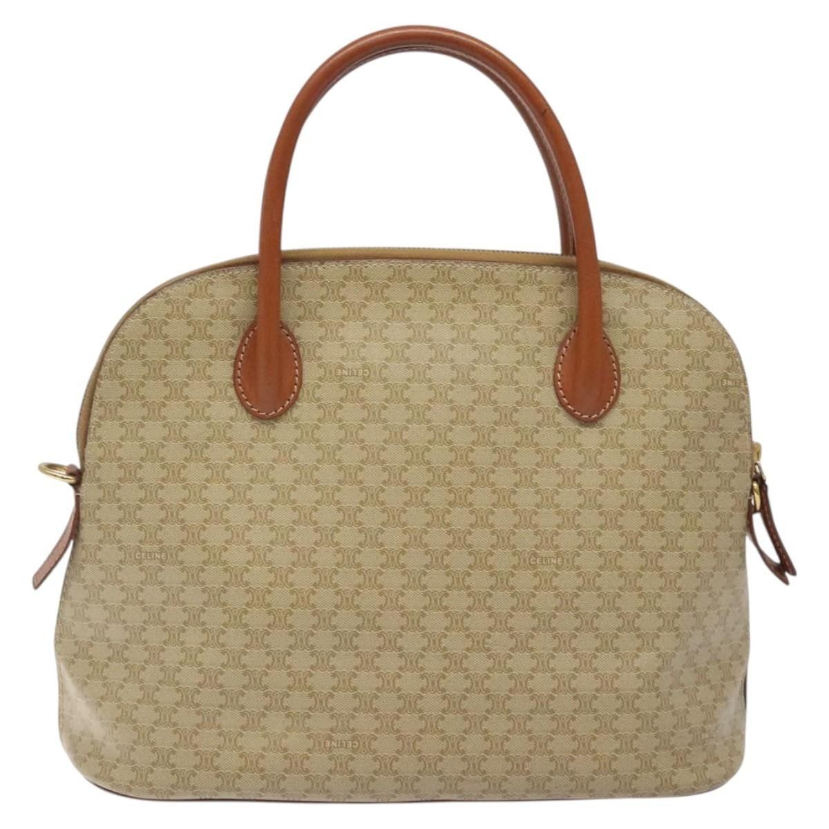 Celine Celine Vintage Macadam Handbag Canvas Size ONE SIZE - 2 Thumbnail