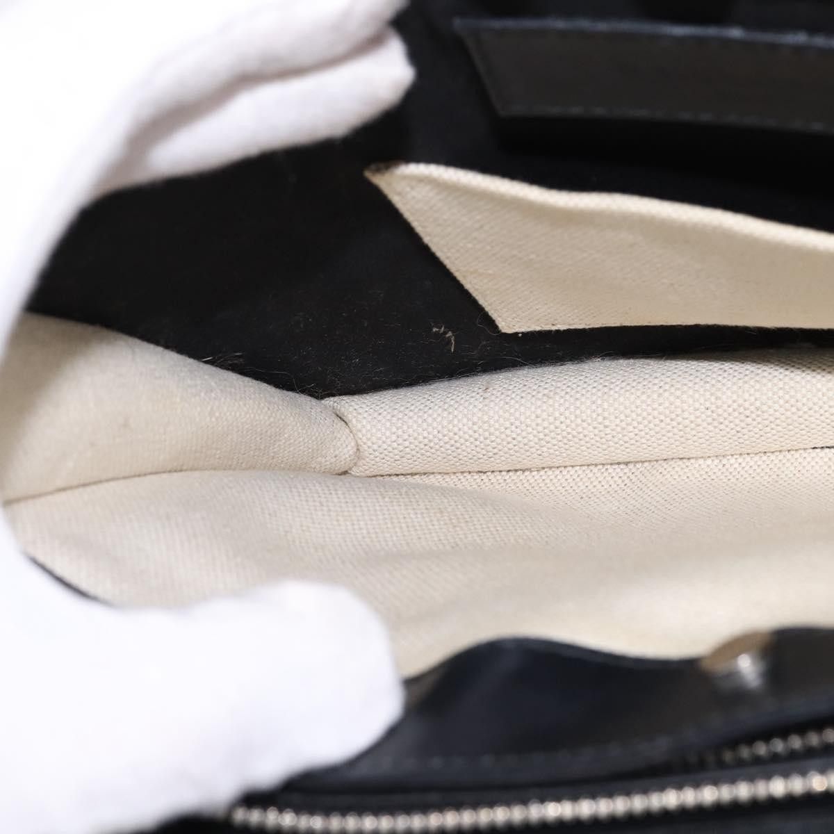 Balenciaga Balenciaga Navy Pochette Canvas and Leather Size ONE SIZE - 20 Thumbnail